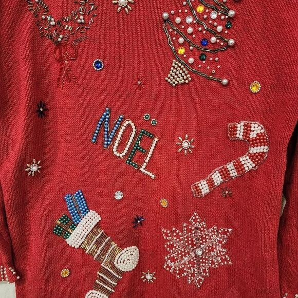 Victoria Jones Ugly Christmas/Holiday Sweater - Picture 6 of 14